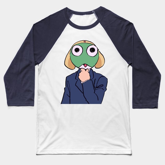 I draw the keroro man / totally normal Sergeant Keroro Baseball T-Shirt by mudwizard